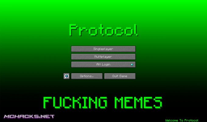 Protocol Client Minecraft 1.9 hack