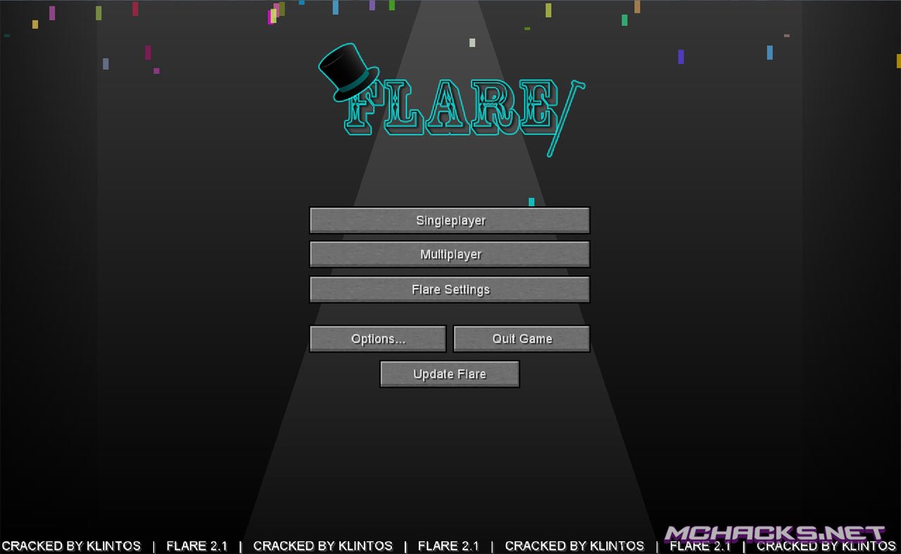 Flare Hacked Client Download for Minecraft 1.7.10 Flare Hacked Client Download for Minecraft 1.7.10