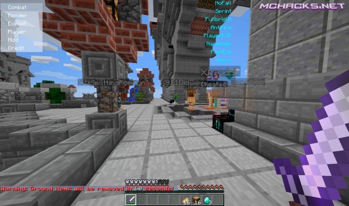 Grey Client  Minecraft 1.8.X - 1.8.8 Hack & Hacked Client