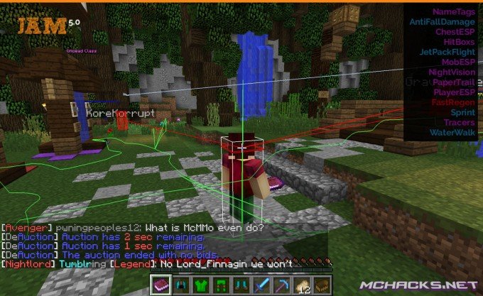 Minecraft JAM - Hacked Client