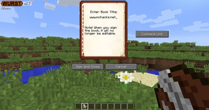 BookHack - ForceOP in Minecraft