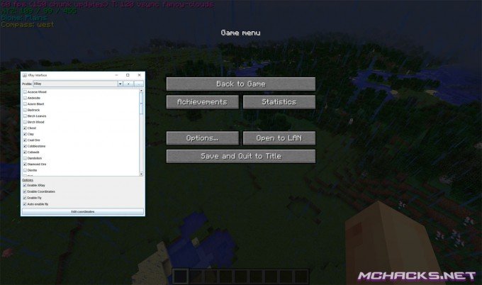 Minecraft Xray Mod Download