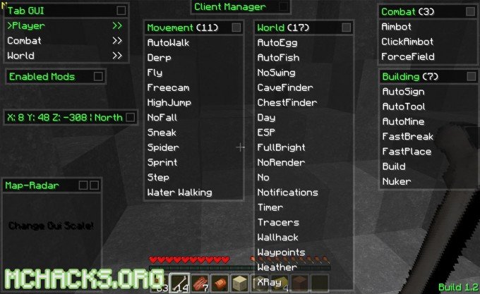 Nodus Hacked Client for Minecraft