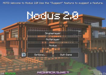 Nodus 2.0 hacked client for Minecraft