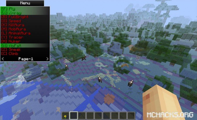 Rubix Hacked Client for Minecraft