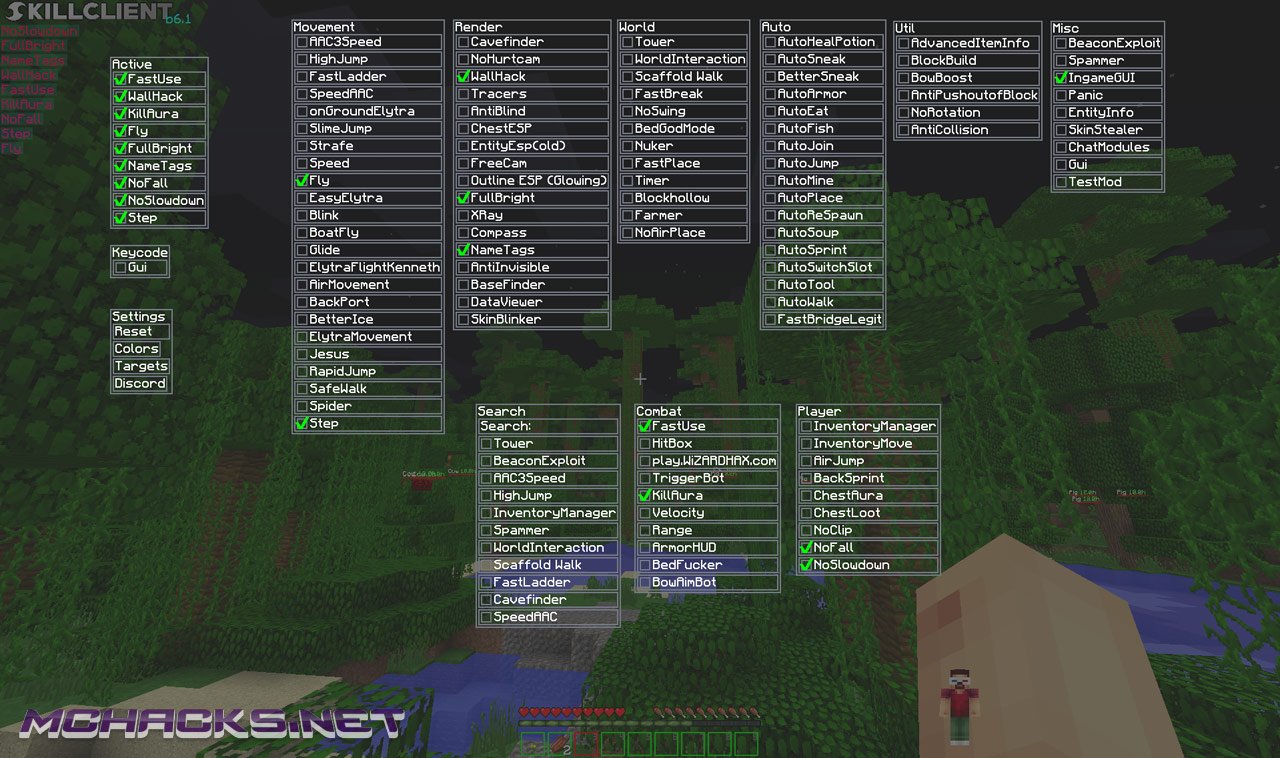 Download SkillClient Hacked Client for Minecraft - ALL Download SkillClient Hacked Client for Minecraft - ALL