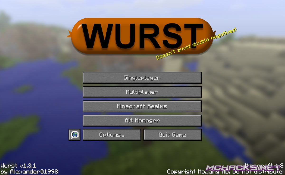 how to download wurst hacked client 1.8