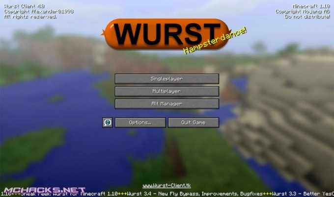 Wurst Hacked Client - Minecraft Hack