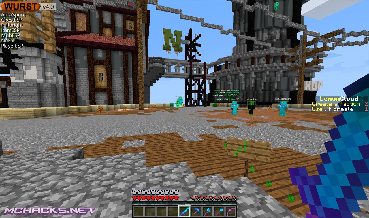 wurst minecraft hack safe wurst minecraft hack safe